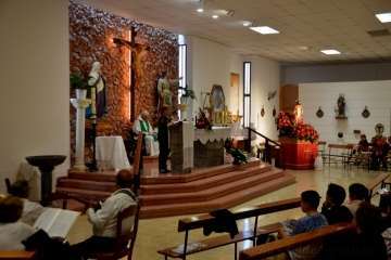 Misa y procesión del Sagrado Corazón de Jesús en La Garita (Foto Francisco Javier Santana)